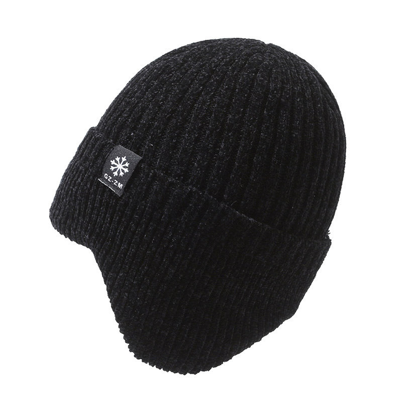 Fashion Men's Winter Fleece-lined Wool Hat