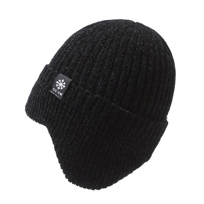 Fashion Men's Winter Fleece-lined Wool Hat