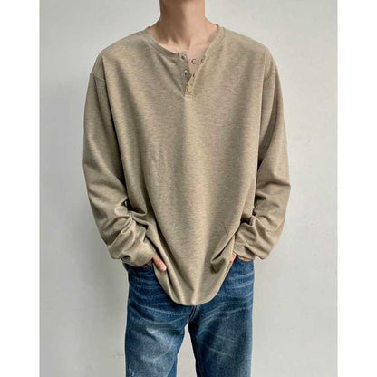 American Fashion Brand Men's Long Sleeve T-shirt