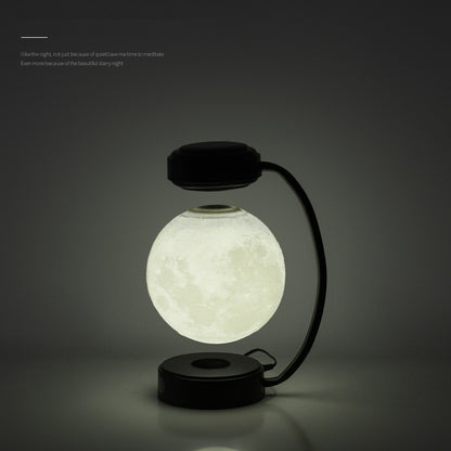 3D LED Moon Night Light Magnetic Floating Lamp Home Office Decoration