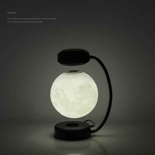 3D LED Moon Night Light Magnetic Floating Lamp Home Office Decoration