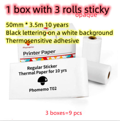 Mini Portable Thermal Label Printer - Ideal for Students and Price Tags