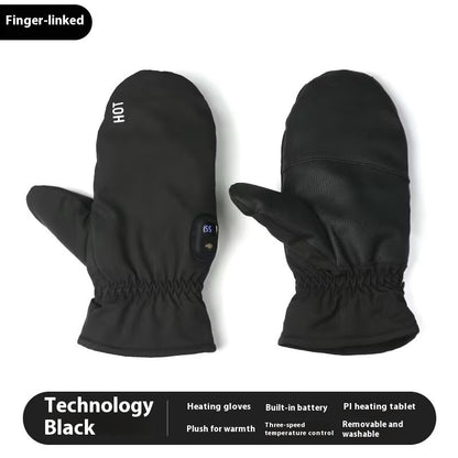 Winter Warm Windproof Electric Heating Gloves