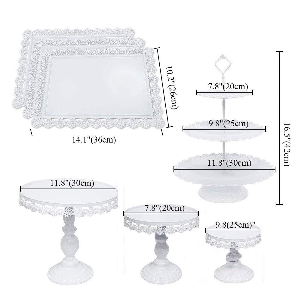 Wrought Iron Cake Stand Wedding Dessert Plate