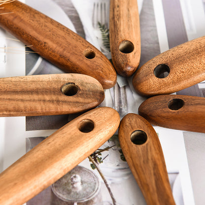 Teak Wood Cooking Utensil Set Kitchen Tools