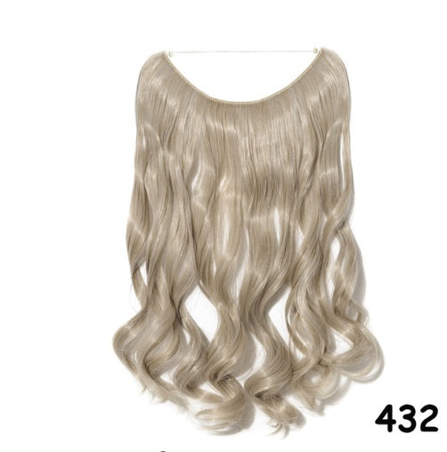 S-noilite 20" Invisible Wire Hair Extensions