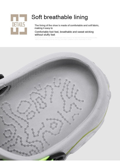 Breathable Soft Bottom Sports Beach Sandals: Casual, Two-way Wear