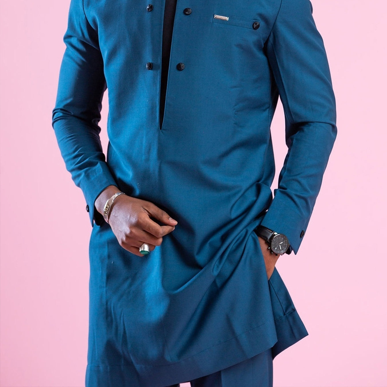 Fashion Spring And Autumn Solid Color Long Sleeve Trousers Suit