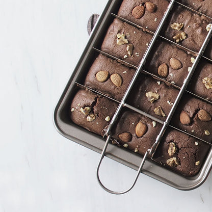 Square Brownie Baking Pan Cake Mold