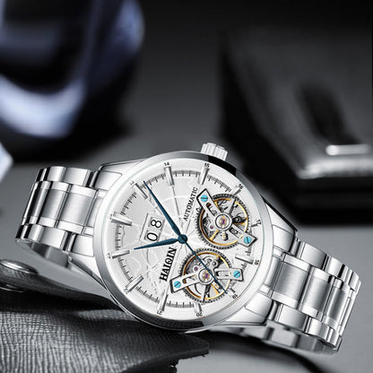 Men's Double Tourbillon Automatic Watch