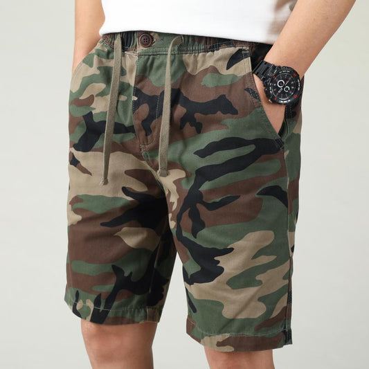 Straight Sports Leisure Five-Point Cotton Work Shorts