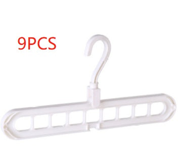 9-hole Space Saving Clothes Hanger Organizer