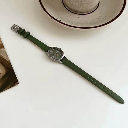 Women's Luxury Retro Roman Leather Watch