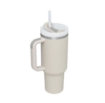 Personalized Stainless Steel Insulated Travel Mug with Handle
