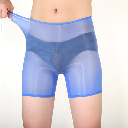 Men's Ultra Thin Shiny Boxers