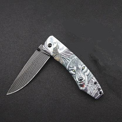 High Hardness Folding Outdoor Survival Knife
