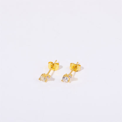 December Birthstone Zircon Earrings