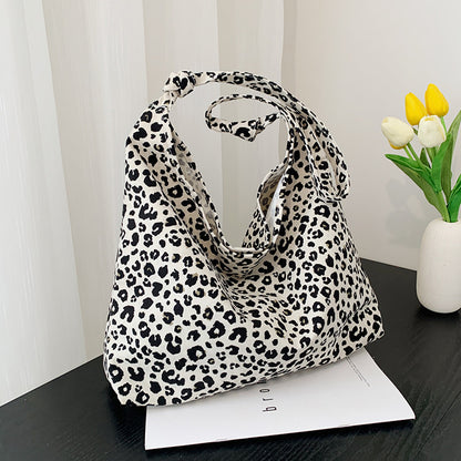 Leopard Print Shoulder Bag