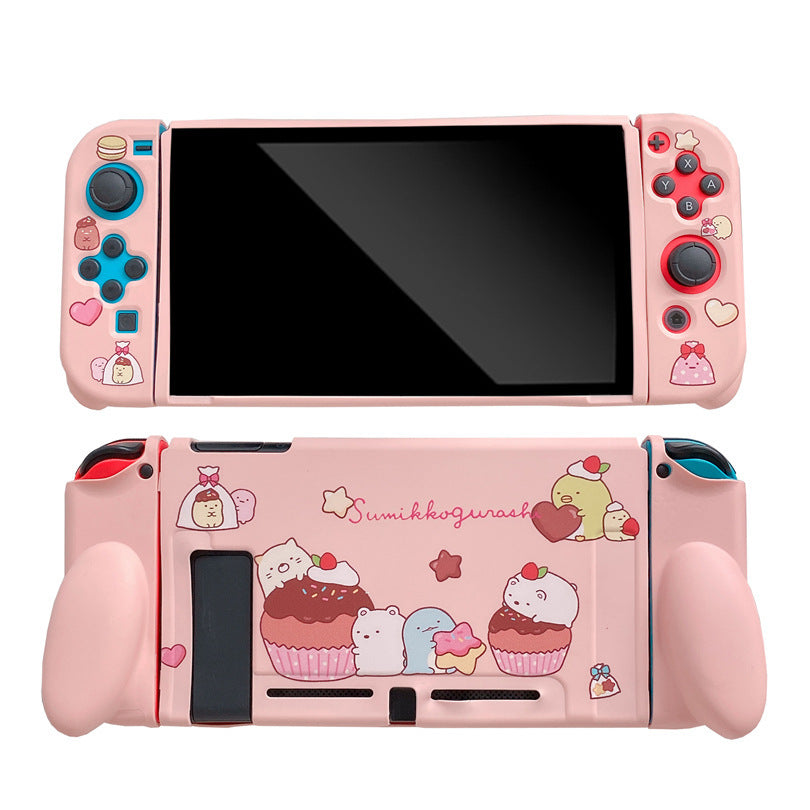 Cartoon Corner Creature Nintendo Shell Split Game Console Tpu Protective Soft Cover