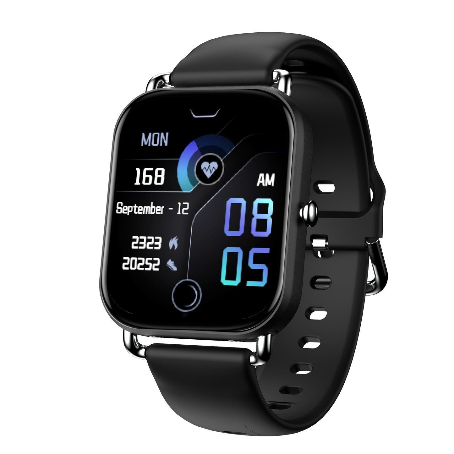 Stylish Smart Watch with Body Temp & Sports Mode