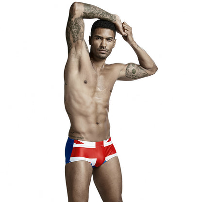 Men's Flag Design Swimming Trunks