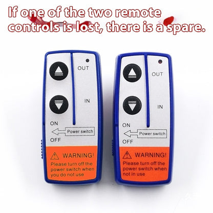 Mini Small Winch Low Wireless Remote Control Receiver Accessories