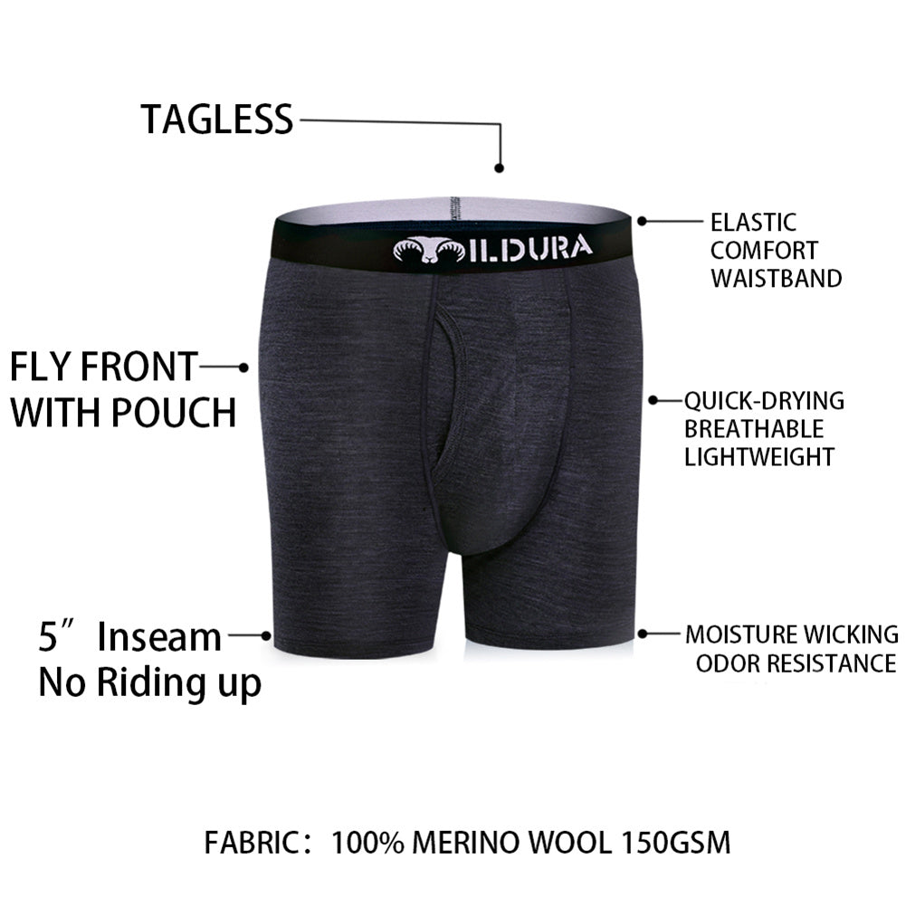 Men's Flat Sweat Wicking Breathable Underwear
