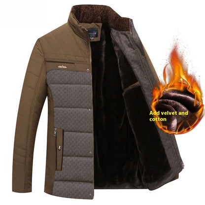 Middle-aged Cotton-padded Clothes