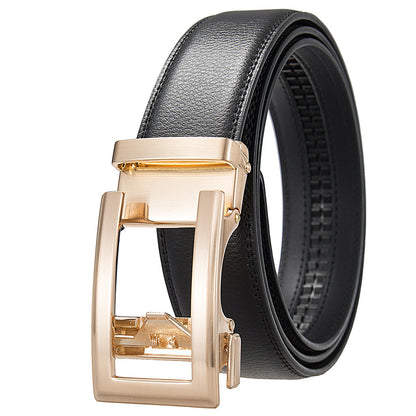 Antique Cowhide Men's Leather Casual Business Belt