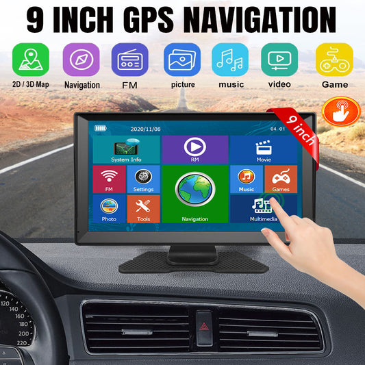 9 Inch Car Truck GPS Navigator Universal
