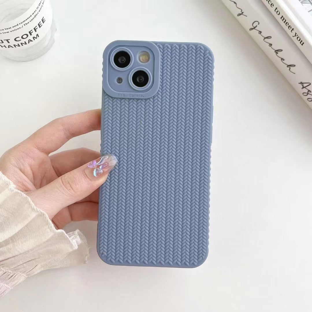 Simple And Advanced Woven Phone Case