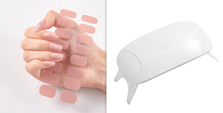 Waterproof Long Lasting Nail Stickers Letter Color