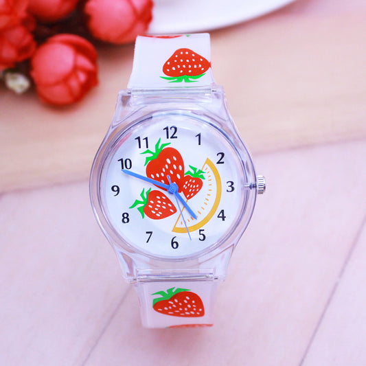 Jelly Transparent Children's Watch