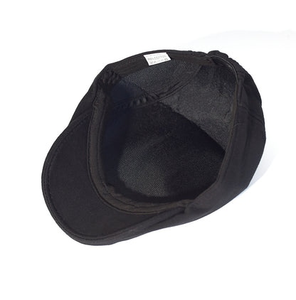 Duck Tongue Cotton Outdoor Hat British Retro Leisure