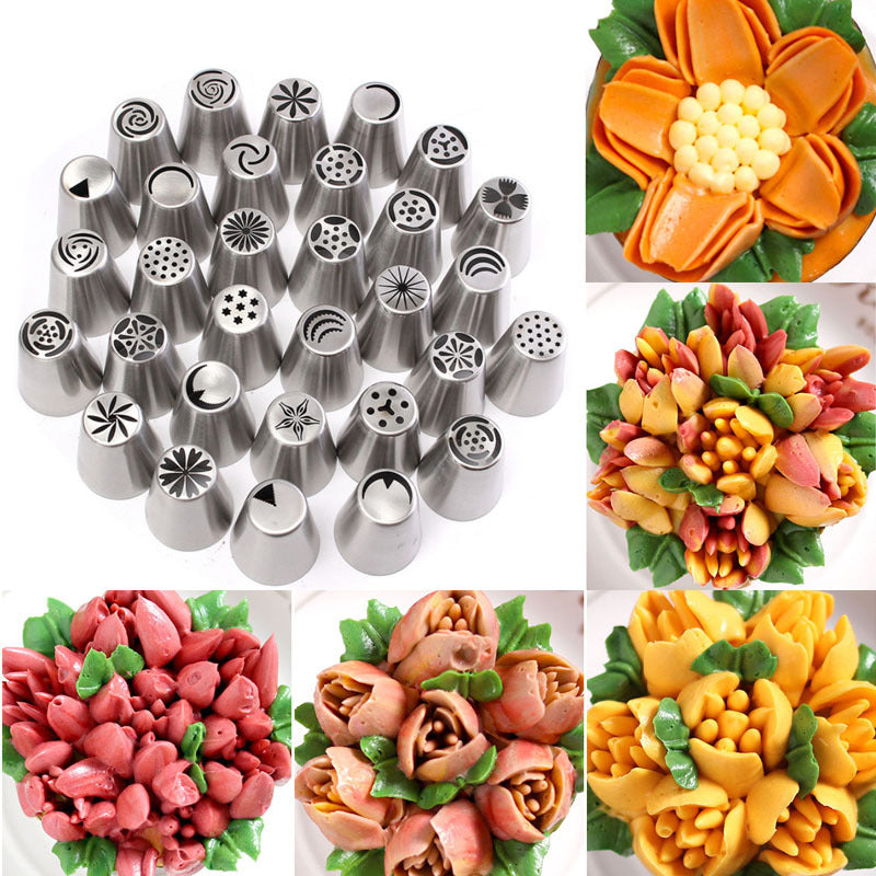 DIY Christmas Cake Decorating Tools Set 30 Pieces
