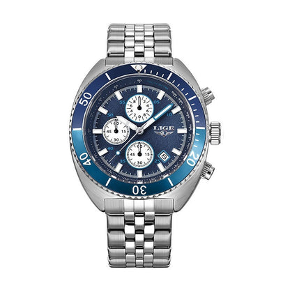 Multi-functional Student Men's Large Dial Waterproof Quartz Watch