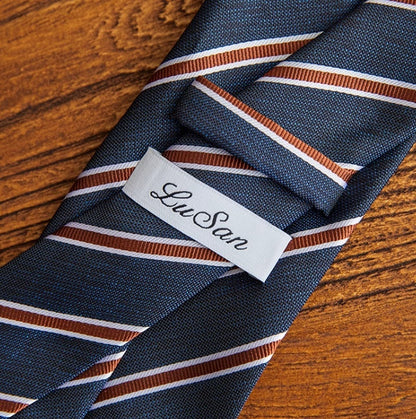Business Formal Striped Tie Commuter Suit Shirt Accessories