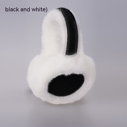Folding Warm Women's Autumn Winter Plush Earmuffs