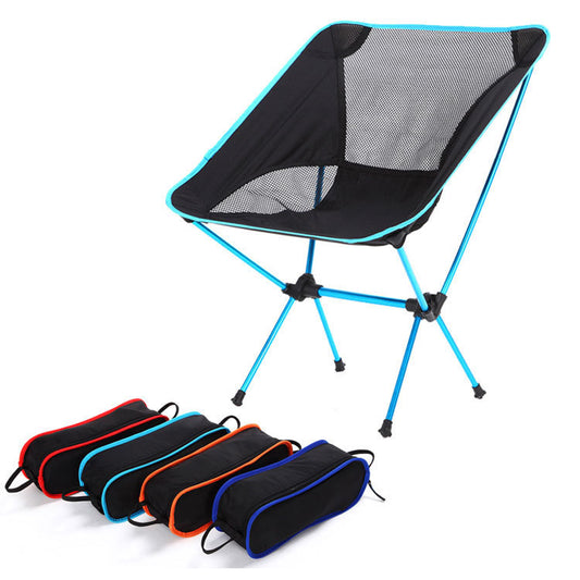 Ultralight Folding Camping Chair - Portable Outdoor Seat