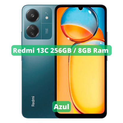 Xiaomi Redmi 13C Versão Global | Smartphone 4G , ROM Global , Câmera 50MP , Carregador  18W