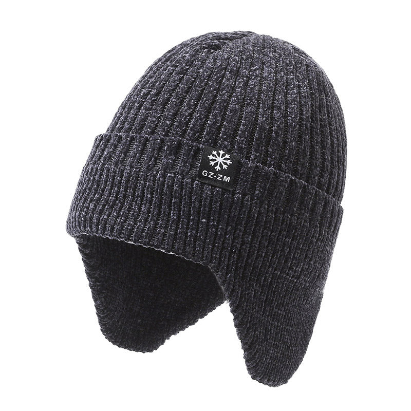 Fashion Men's Winter Fleece-lined Wool Hat
