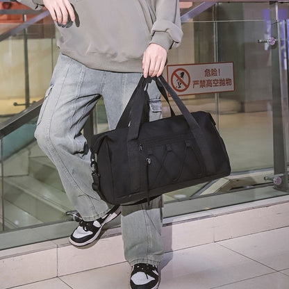 Korean-Style Large Capacity Denim Tote Bag