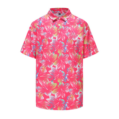 Summer Quick-Drying Breathable Sports Lapel Tee