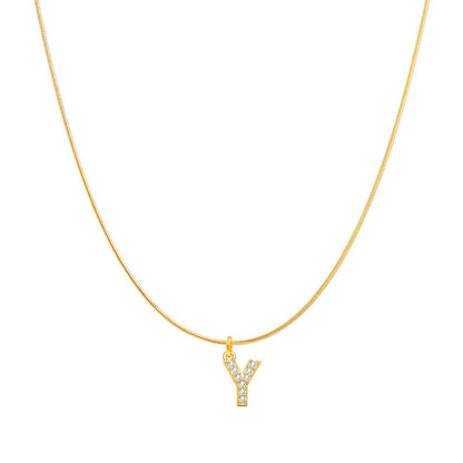 Fashion Personality Round Snake Clavicle Chain Female