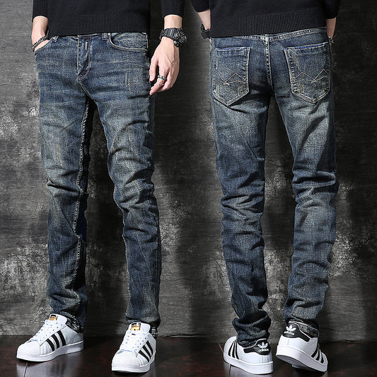 American Retro Heavy Fleece Padded Jeans