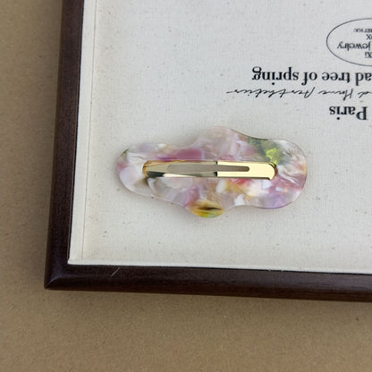 Irregular Hollow-out Clouds Acetate Hairpin
