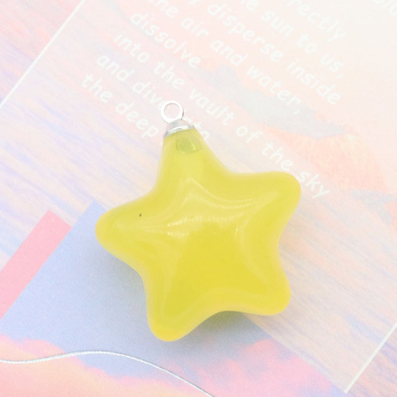 Acrylic Jelly Star Pendant