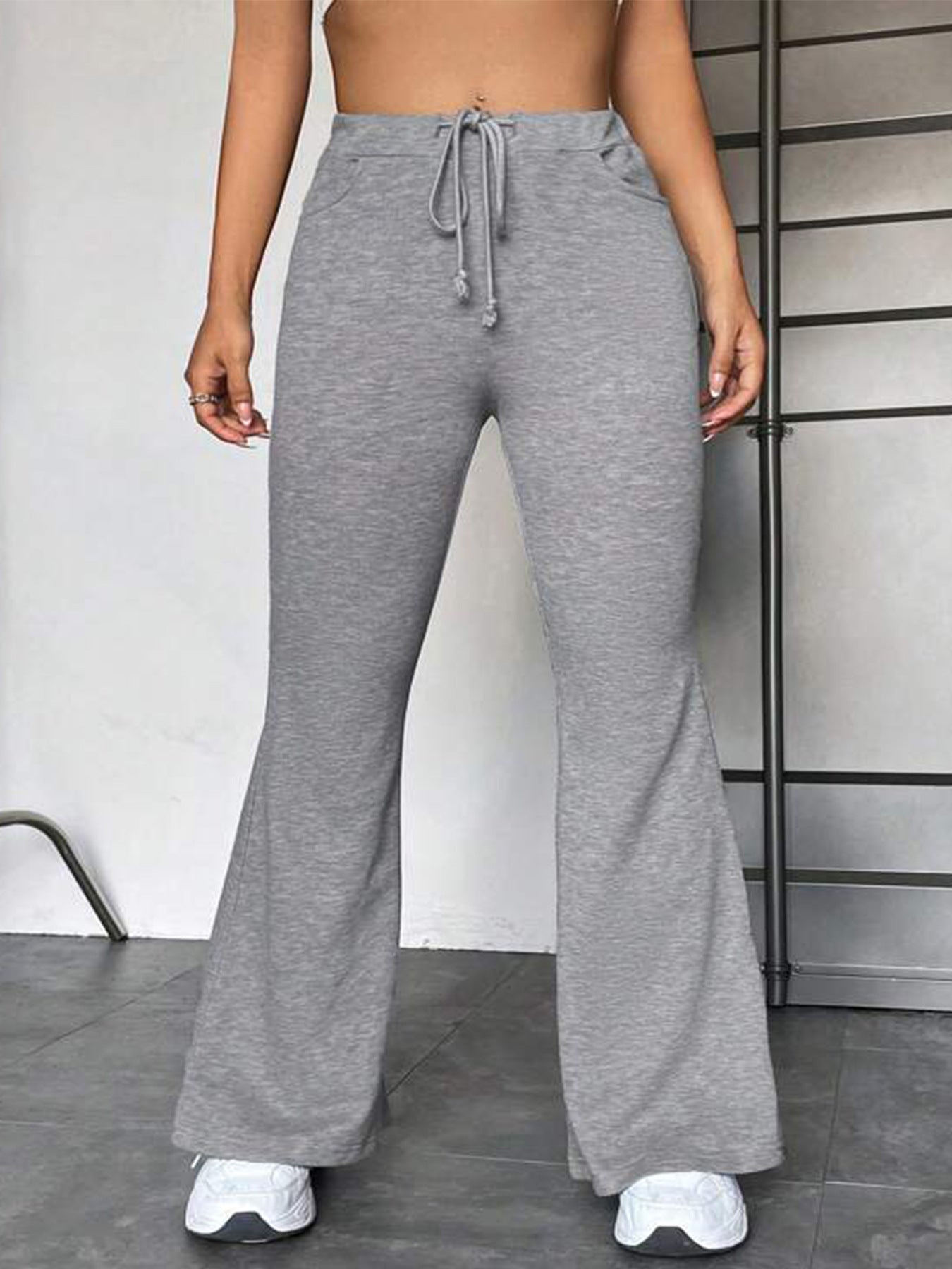 Stitched Flared Yoga Pants