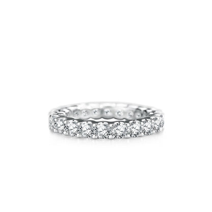 Zircon Full Diamond Sterling Silver Ring