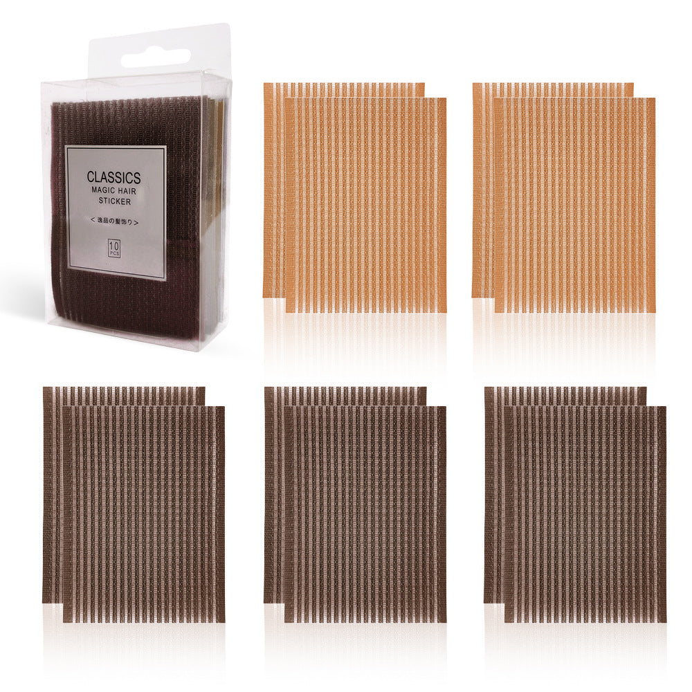 Boxed Color Cropped Hair Fastener Simple